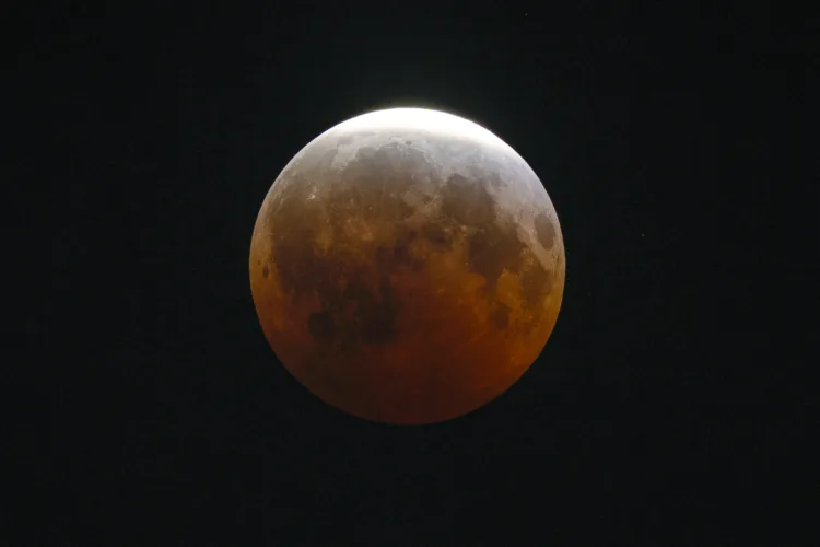 Lunar eclipse lights up skies across the Americas and Europe